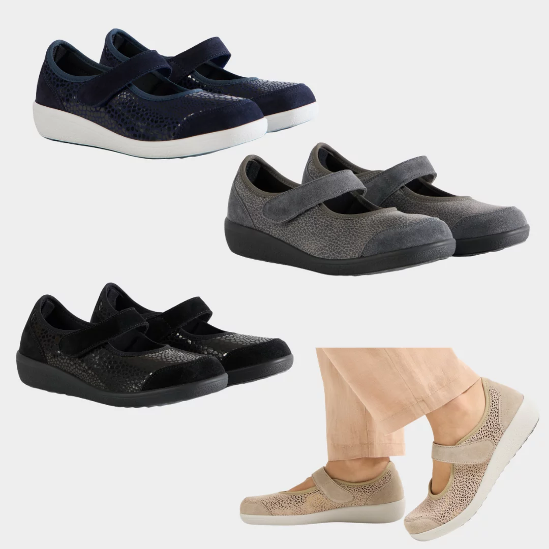 Varomed Sevilla Ballerina Weite K für breite und empfindliche Füße