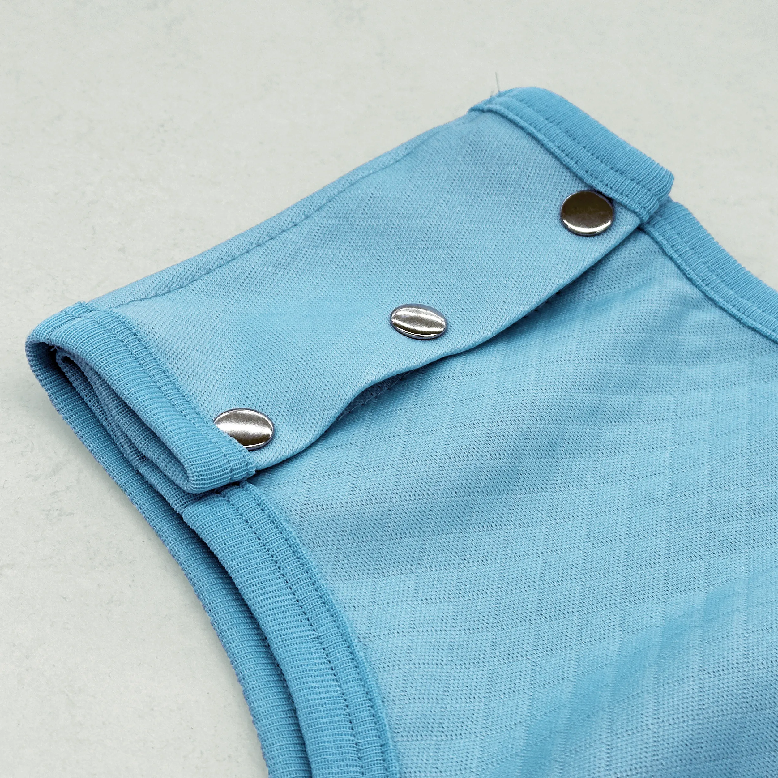 Patientenschlafsack Druckknöpfe Schulter