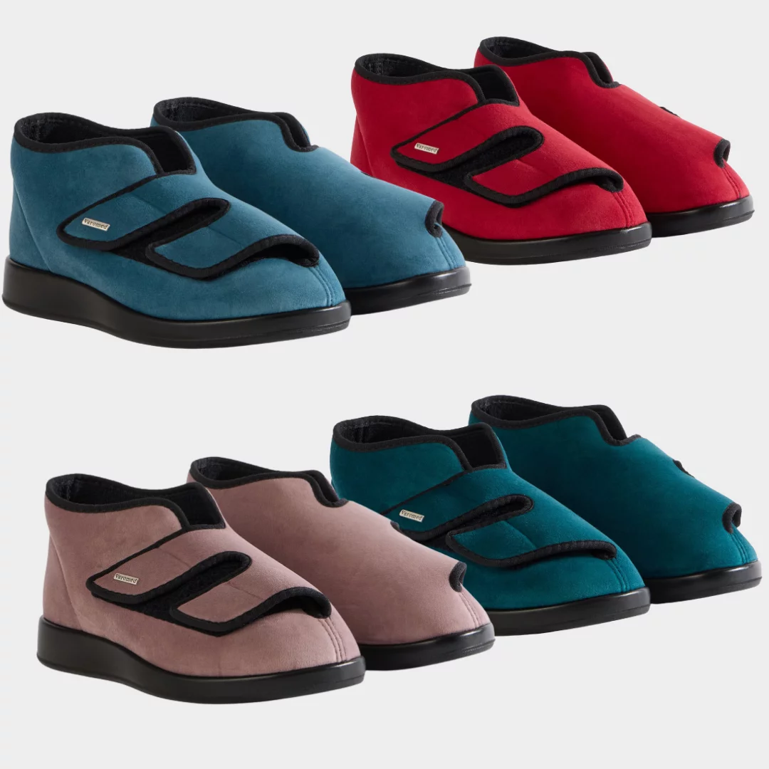 Varomed Genua Colour Weite L Verbandschuh für stark geschwollene oder verbundene Füße