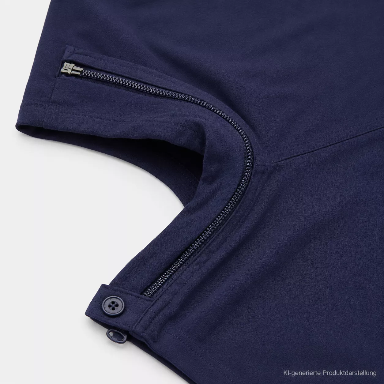 NormannCare Herren Pflegeoverall in Marine - Detailansicht Artikelnummer 12417190970