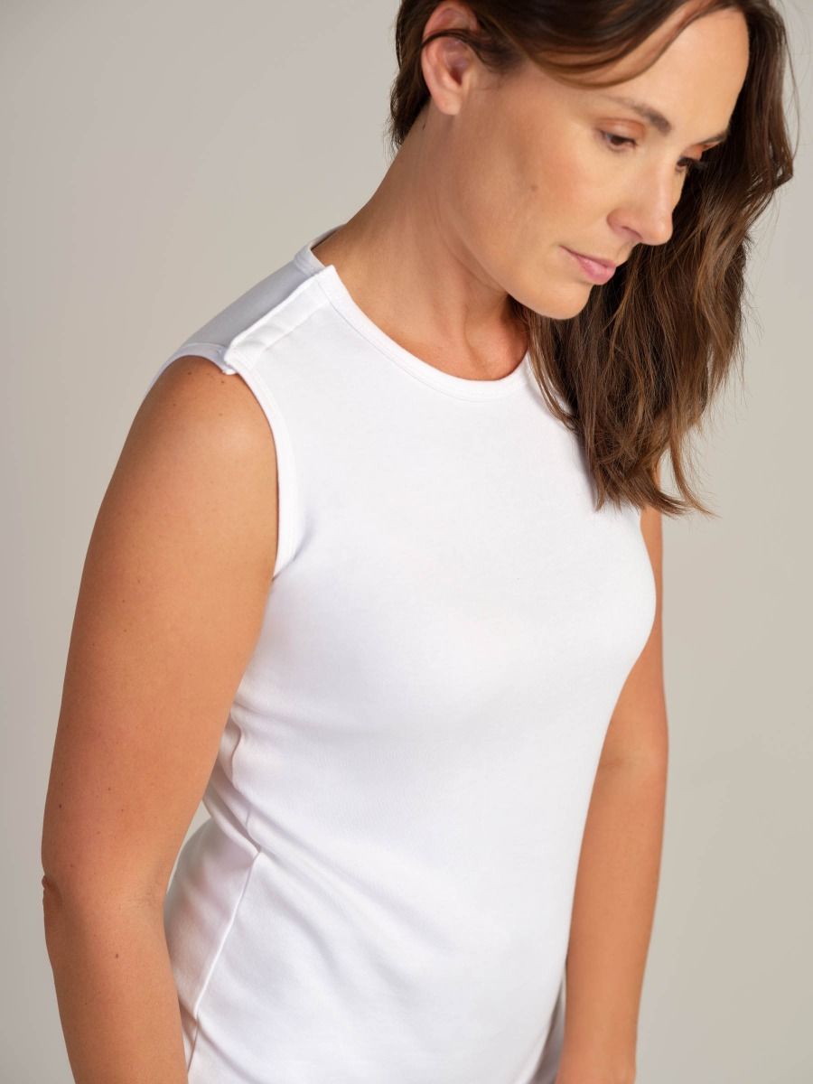 Pflegebody 4Care mit Druckknöpfen an den Schlzer, Artikelnummer 2040