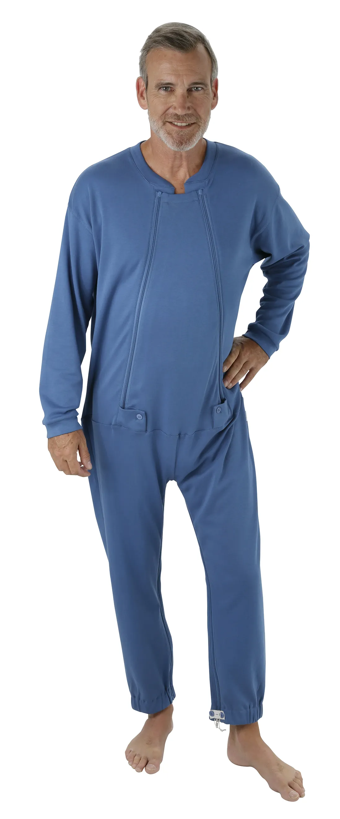 Pflegeoverall Suprima 4686 mit Frontreißverschluss