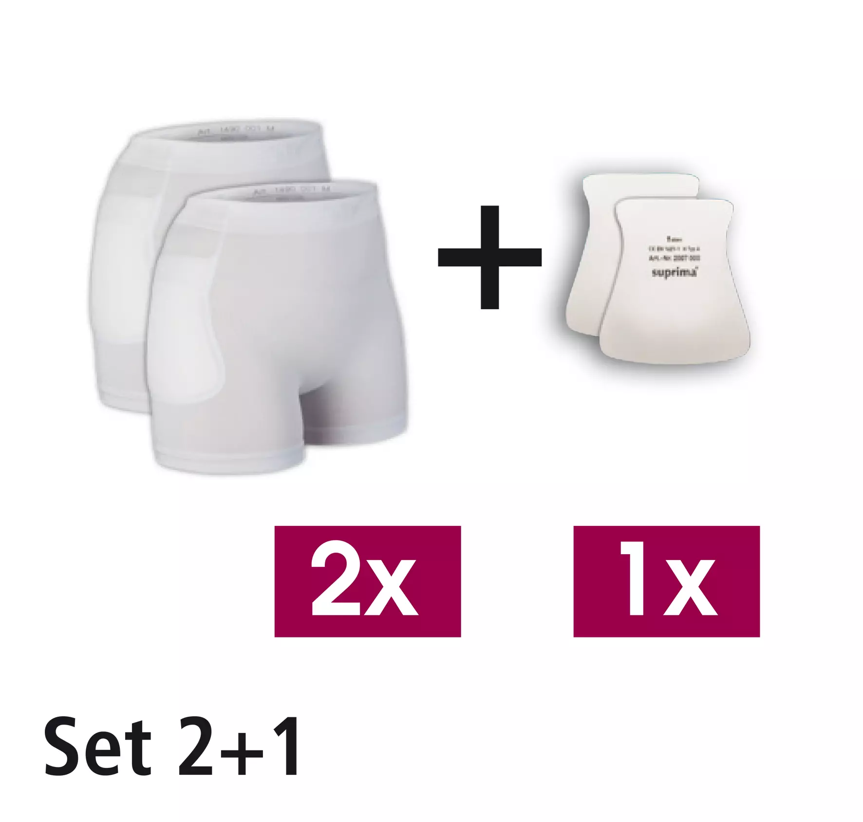 Hüftshutzhosen 2er Set