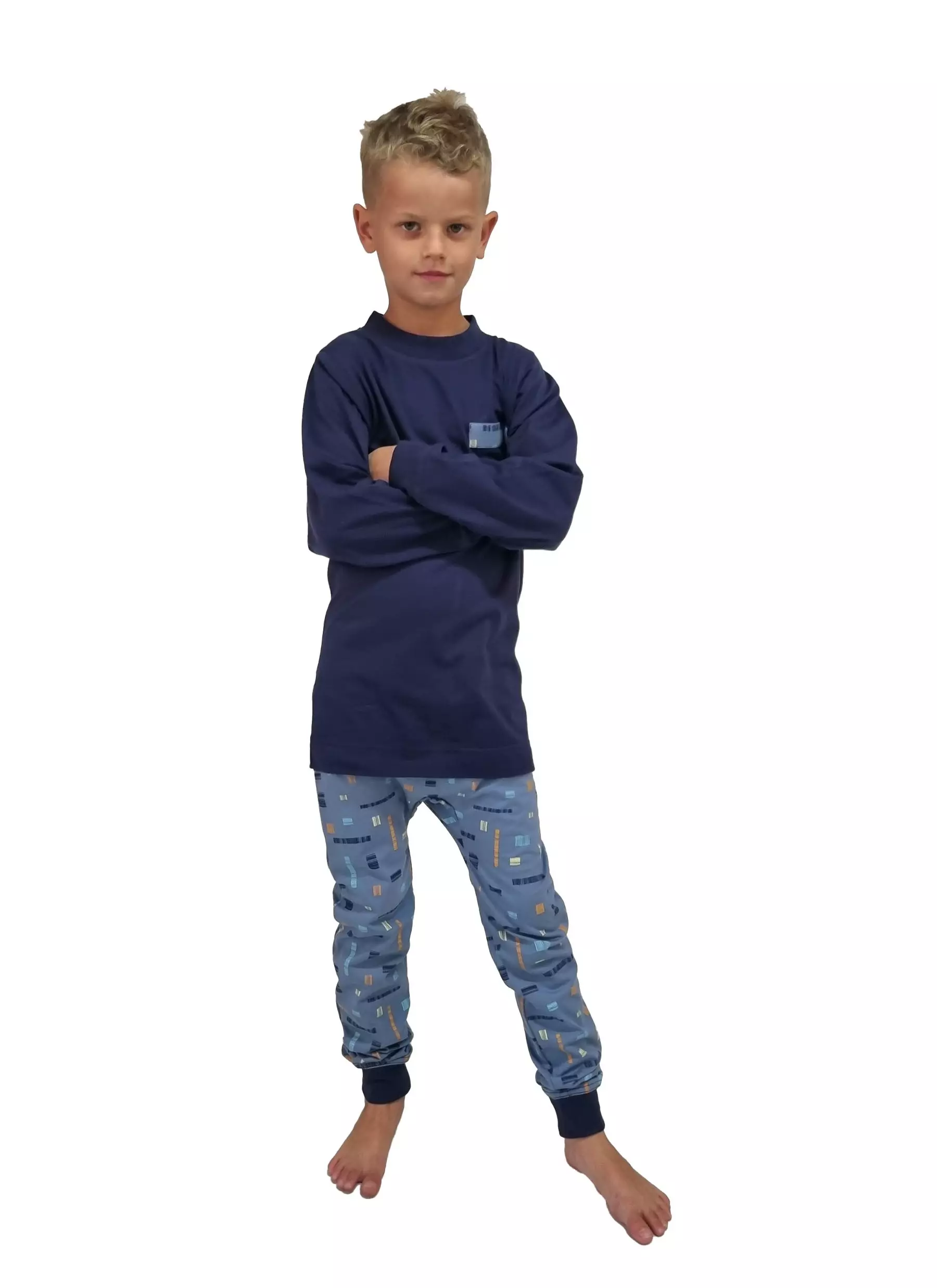 Pflegeoverall 1066 von 4Care für Jungen in Marine, bequem und atmungsaktiv, erleichtert das Anziehen, schützt vor unerwünschtem Entkleiden, ideal für pflegebedürftige Kinder, trocknergeeignet.