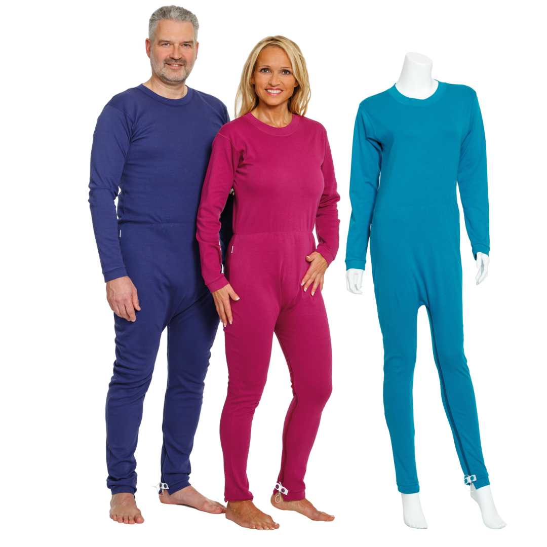 Suprima Pflegeoverall mit langem Arm und Bein, zwei Reißverschlüsse für Damen und Herren Art. 4701