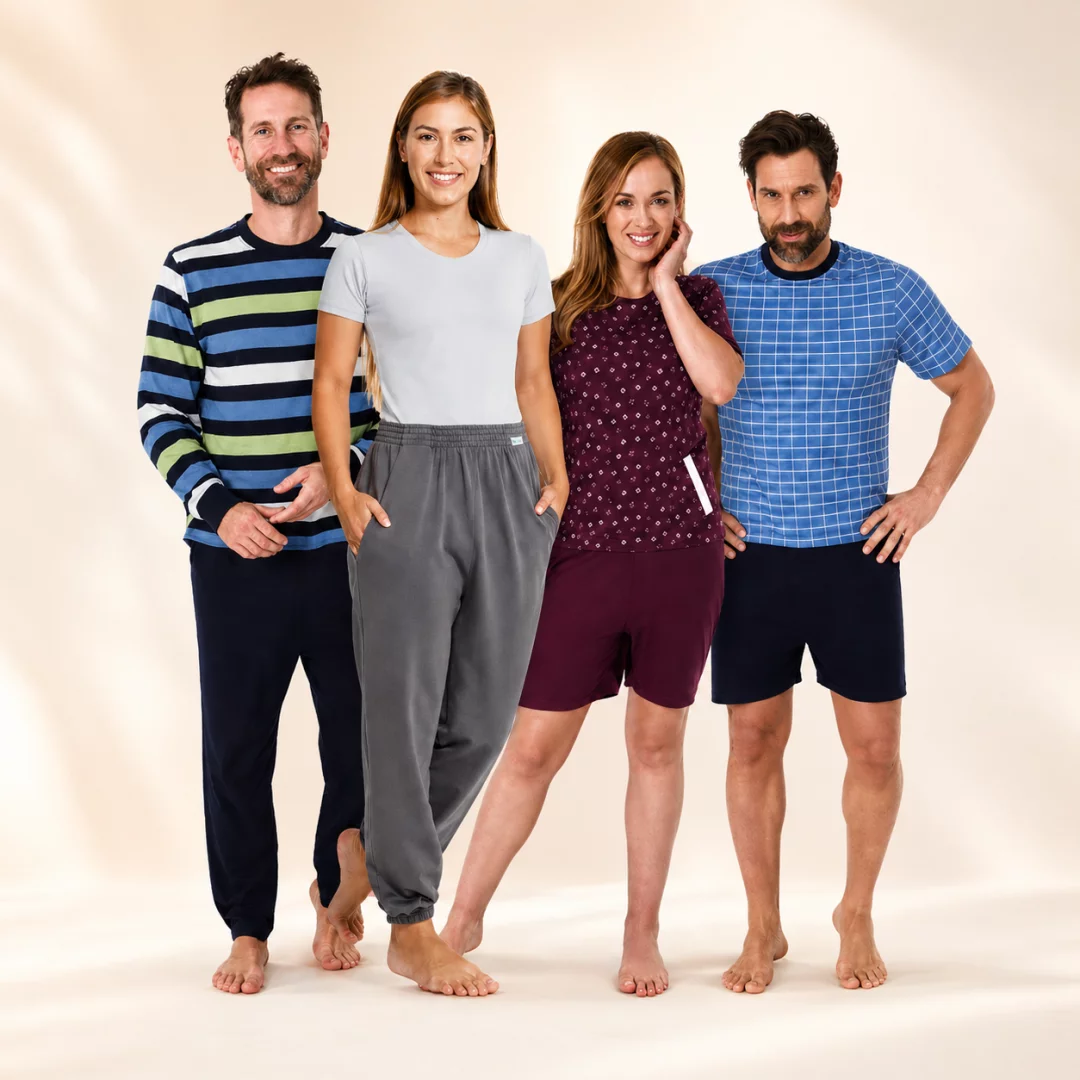 Pflegeoveralls für Damen und Herren